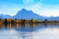 Hopfensee lake.Bavaria, Germany