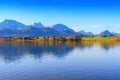 Hopfensee lake.Bavaria, Germany