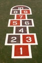 Hopscotch Royalty Free Stock Photo