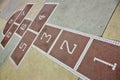 Hopscotch Royalty Free Stock Photo