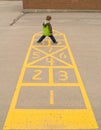 Hopscotch Royalty Free Stock Photo