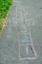 Hopscotch Royalty Free Stock Photo