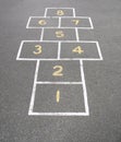 Hopscotch Royalty Free Stock Photo