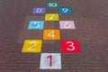 Hopscotch Markings