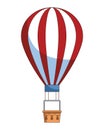 Hor air balloon cartoon