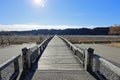 Horai bridge over Oi river Royalty Free Stock Photo