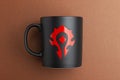 Horde emblem on a mug