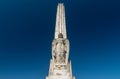 Horea, Closca and Crisan Obelisk in the Citadel Alba-Carolina in Alba Iulia, Romania