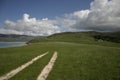 Horgabost, Harris, Outer Hebrides, Scotland Royalty Free Stock Photo