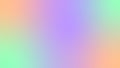 a horizintal gradient background with peach, purple, neon green pastel colors