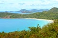 Horizon of blue seascape in Samaesan at Thailand Royalty Free Stock Photo