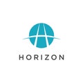 Horizon Logo with the letter H abstract