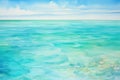 Nature sea water beach ocean blue tropical beauty sky background background landscape summer Royalty Free Stock Photo