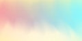 Horizontal Abstract Pastel Color Hologram Background