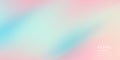 Horizontal Abstract Pastel Color Hologram Background