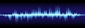 horizontal abstract sound wave design for pattern and background