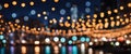 Horizontal Anamorphic Display Bokeh Concept For Background