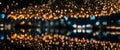 Horizontal Anamorphic Display Bokeh Concept For Background