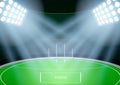 Background for Australian football stadium Royalty Free Stock Photo