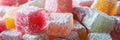 Ataturk Memorial Day, Victory Day, National Day of Turkey, national Turkish sweets, Turkish delight close-up,