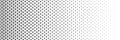 horizontal black halftone of aeroplane design for pattern and background