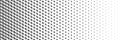 horizontal black halftone of percent design for pattern and background