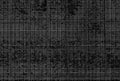 Horizontal black and white pixel maze illustration background
