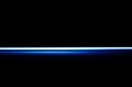 Horizontal blue blast beam illustration background Royalty Free Stock Photo