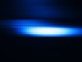 Horizontal blue haste motion blur background