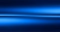 Horizontal blue light streaks background with soft glow and motion Royalty Free Stock Photo