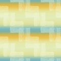 Horizontal blurry ombre blend textured stripe background. Variegated pastel line melange seamless pattern. Abstract