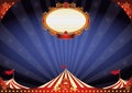 Horizontal Circus night background