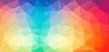 Horizontal color triangle background - Vector Eps Royalty Free Stock Photo