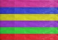 Horizontal colorful stripes ribbons background Royalty Free Stock Photo