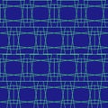 Horizontal Criss Cross Grid Abstract Geometric Pattern