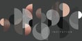 Horizontal elegant geometric header template