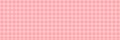 horizontal elegant square pastel pink checked design for pattern Royalty Free Stock Photo