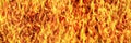 horizontal fire texture for pattern and background Royalty Free Stock Photo