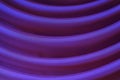 Horizontal folds on purple organza curtains Royalty Free Stock Photo