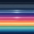 Horizontal gradient bands form a seamless spectrum of colors, transitioning Royalty Free Stock Photo
