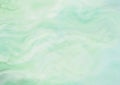 Gradient green watercolor painting textured paper backbround Royalty Free Stock Photo