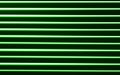 Horizontal green tv scanlines illustration background