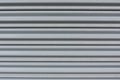 Horizontal grey metal stripe pattern