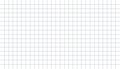 Horizontal grid square graph line page, mockup empty squared grid graph, paper grid square graph line texture of note book blank Royalty Free Stock Photo