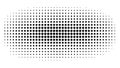 Horizontal halftone pattern with subtle gradient, vector design Generative AI Royalty Free Stock Photo