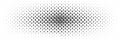 horizontal halftone of spread dollar currency sign design for pattern and background Royalty Free Stock Photo