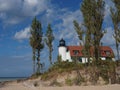 Point Betsie Lighthouse, Frankfort Michigan Royalty Free Stock Photo