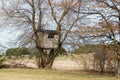 Horizontal image of a treehouse