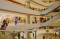 A horizontal interior of IFS plaza,Chengdu