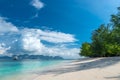 horizontal landscape is a great place for retirement and relaxation, Poda island, Thailand